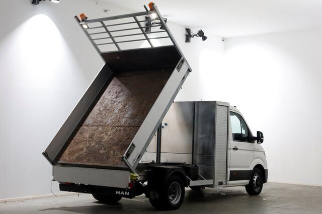 MAN TGE 5.180 2.0 177pk E6 L2H1 Kipper Dubbel Lucht Trekhaak 3500kg 06-2018