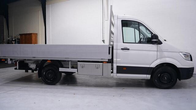 MAN TGE 3.140 140 pk DSG Aut. Pick Up / Open Laadbak Navi, Camera, Trekhaak 3.000 kg, LxBxH 383x225x40 cm, 3-Zits