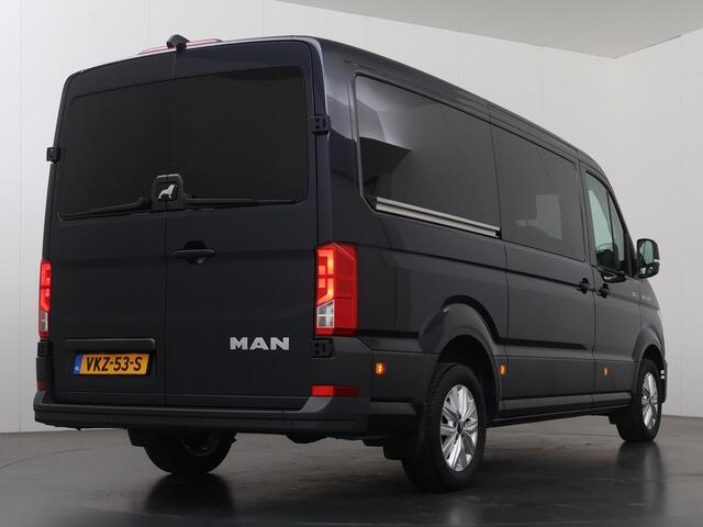 MAN TGE 35 | 2.0 TDI 177 PK AUT. | 4X4 | DUBBEL CABINE | LUCHTVERING | STOEL/STUURWIEL VERWARMING | CAMERA | ALARM | CLIMATE CONTROL | LED LAMPEN | METALLIC | CARPLAY | ANDROID AUTO | 5-ZITS | NL AUTO | VOL IN OPTIES