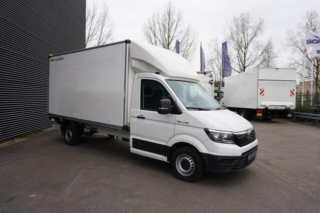 MAN TGE 140pk Bakwagen laadklep Apple Carplay Cruise control Airco 3-Zits Meubelbak Koffer LBW