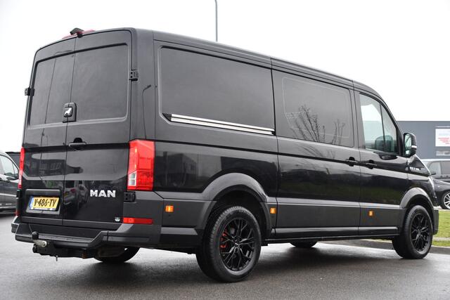 MAN TGE 30 2.0 L3H2 Black Edition Camera, Cruise, Carplay, LED, Automaat, 177pk, Trekhaak, Geveerde stoel, Sensoren, Uniek!