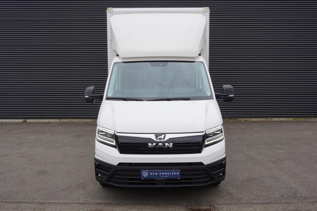 MAN TGE Dubbellucht 180pk Automaat Bakwagen Laadklep Trekhaak LED Navigatie Camera Airco Cruise control