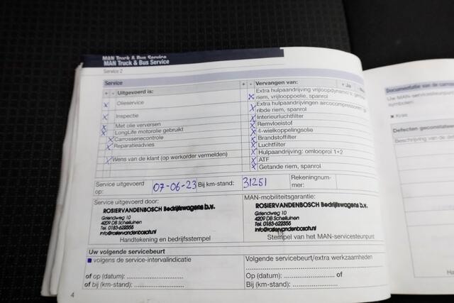 MAN TGE 3.180 2.0 177pk DSG-Automaat Bakwagen met achterdeuren 235cm Hoog 01-2023