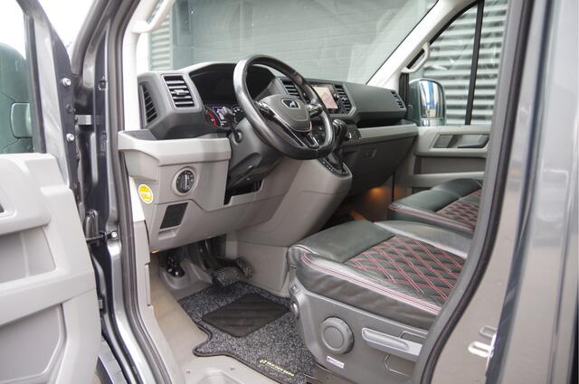 MAN TGE 3.180 35 2.0 177PK AUT. LED, 2X SCHUIDEUR, LEDER, TREKHAAK, CAMERA, CLIMA, STOELVERWARMING, STUURVERWARMING, VOORRUITVERWARMING, PARKEERSENSOREN, ADAPT. CRUISE, NL AUTO, NAP, DUBBELE SCHUIFDEUREN