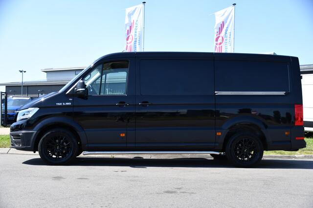 MAN TGE 3.180 35 2.0 L3H2 Black Edition FULL Options! Adaptieve Cruise, Camera, Carplay, 2 x Schuifdeur, LED, Clima, Stoelverarming, Multimedia, Stuurverwarming, Uniek!