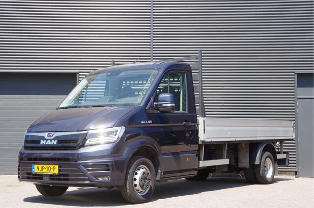 MAN TGE 3.180 50 2.0 L4 OPEN LAADBAK, N1, AUT. DUBBELLUCHT, 3.5T TREKHAAK, LED, CRUISE, MF STUURWIEL, PICK UP, PICK-UP, NL AUTO, NAP