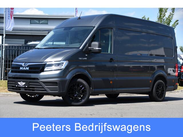 MAN TGE 3.140 35 2.0 L3H3 PB Edition Camera, Carplay, LED, Automaat, 140pk, Geveerde stoel, Trekhaak, Multimedia, Sensoren, Uniek!