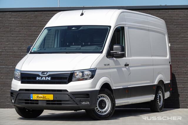 MAN TGE L3H3 Nieuw Model | 3.140 | 35 | 2.0Tdi 140Pk | Stoel-Bank | Achteruitrijcamera | Candy White