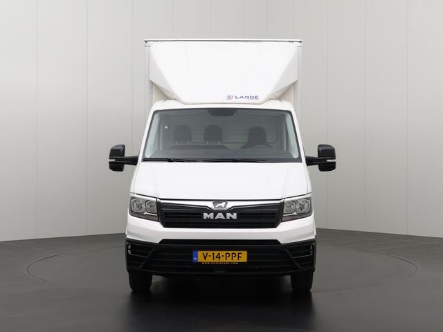 MAN TGE 2.0TDI 160PK DSG Automaat Bakwagen+Laadklep | Navigatie | Multimedia | Dakpoiler | 3-Zits
