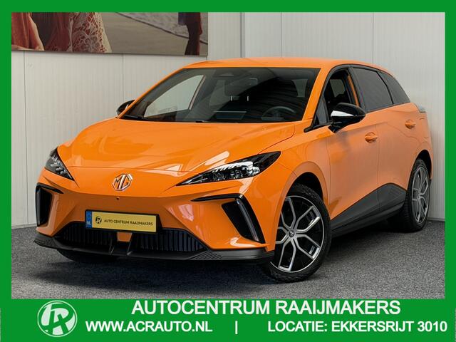 MG 4 MG4 ELECTRIC LUXURY LONG RANGE 204 PK 64 KWH FABRIEKGARANTIE TOT 3031 !!! NAVIGATIE ADAPTIVE CRUISE CONTROL APPLE CARPLAY/ANDROID 360 CAMERA STOEL EN STUURVERWARMING DODEHOEKSENSOREN RIJSTROOKSENSOREN KEYLESS GO ZEER MOOI !!
