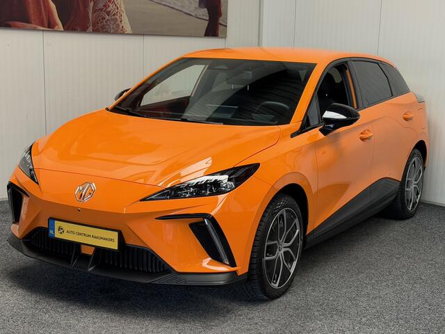 MG 4 MG4 ELECTRIC LUXURY LONG RANGE 204 PK 64 KWH FABRIEKGARANTIE TOT 3031 !!! NAVIGATIE ADAPTIVE CRUISE CONTROL APPLE CARPLAY/ANDROID 360 CAMERA STOEL EN STUURVERWARMING DODEHOEKSENSOREN RIJSTROOKSENSOREN KEYLESS GO ZEER MOOI !!
