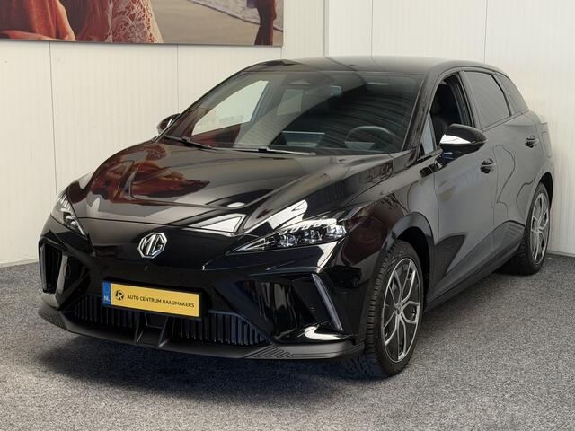 MG 4 MG4 ELECTRIC LUXURY LONG RANGE 204 PK 64 KWH FABRIEKGARANTIE TOT 2031 !!! NAVIGATIE ADAPTIVE CRUISE CONTROL APPLE CARPLAY/ANDROID 360 CAMERA STOEL EN STUURVERWARMING DODEHOEKSENSOREN RIJSTROOKSENSOREN KEYLESS GO ZEER MOOI !!