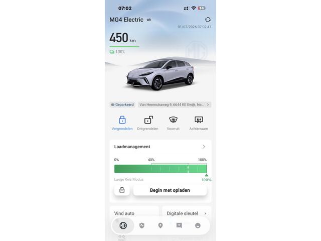 MG 4 MG4 Electric Luxury 64 kWh 204pk 450 KM RANGE
