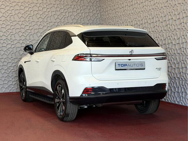 MG MG HS PHEV 1.5 TGDI LUXURY PHEV PLUG-IN HYBRIDE | LEER | 272PK NIEUWE AUTO | >1.000 KM TOTAAL BEREIK | 360° CAMERA | ELEKTRISCHE ACHTERKLEP | STOEL/STUUR. VERWARMING | FULL LED | ELEKTRISCHE S