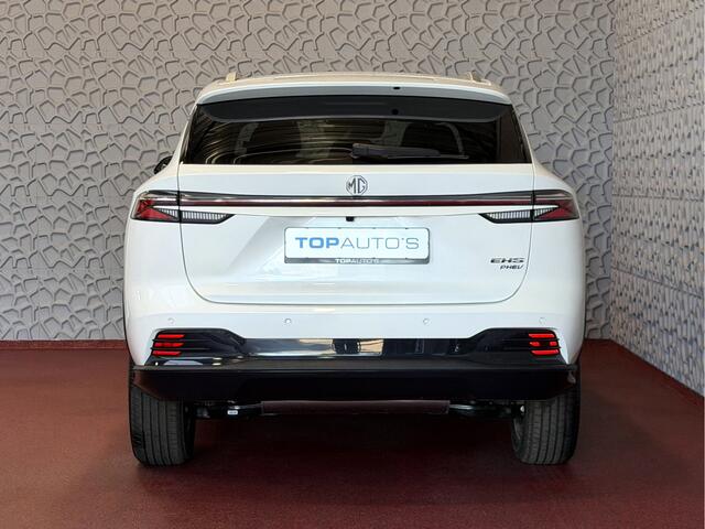 MG MG HS PHEV 1.5 TGDI LUXURY PHEV PLUG-IN HYBRIDE | LEER | 272PK NIEUWE AUTO | >1.000 KM TOTAAL BEREIK | 360° CAMERA | ELEKTRISCHE ACHTERKLEP | STOEL/STUUR. VERWARMING | FULL LED | ELEKTRISCHE S