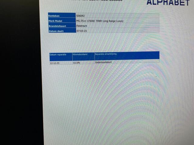 MG ZS LONG Range Luxury 70 kWh - Panorama, Carplay, Camera, Leer, Stoelverw.