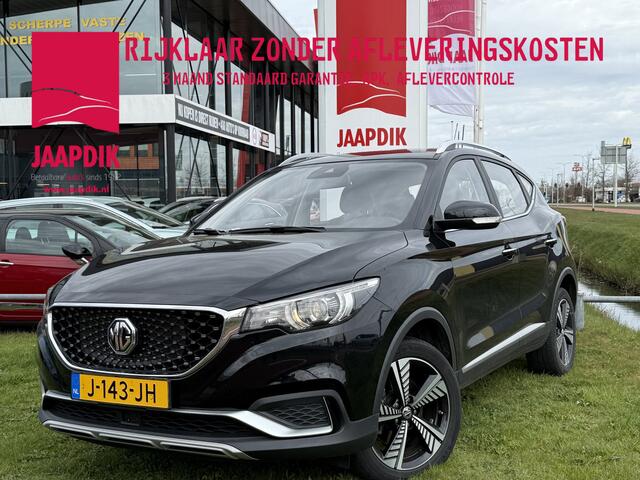 MG ZS MG BWJ 2020 EV 143 PK Luxury 45 kWh AUTOMAAT | NET BINNEN! | SCHUIF PANO | LEDER | STOELVERW. | ELEKTR. STOEL | CAMERA | CARPLAY & ANDROID