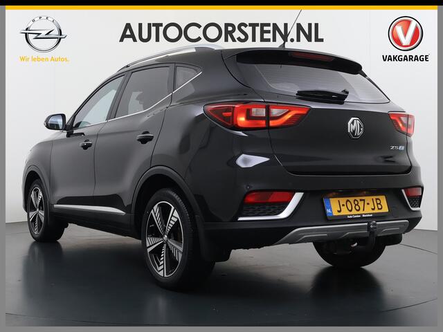 MG ZS MG EV Luxury 45kWh SOH 92% Panorama-Schuifdak Leder+Verwrmd Trekhaak Adap.Cruise Camera Navi Apple Carplay Android Auto Elek.Stoel Pdc Airco Privacy Glas Isofix DAB Lmv 17" Keyless 1e Eigenaar Dealeronderhouden