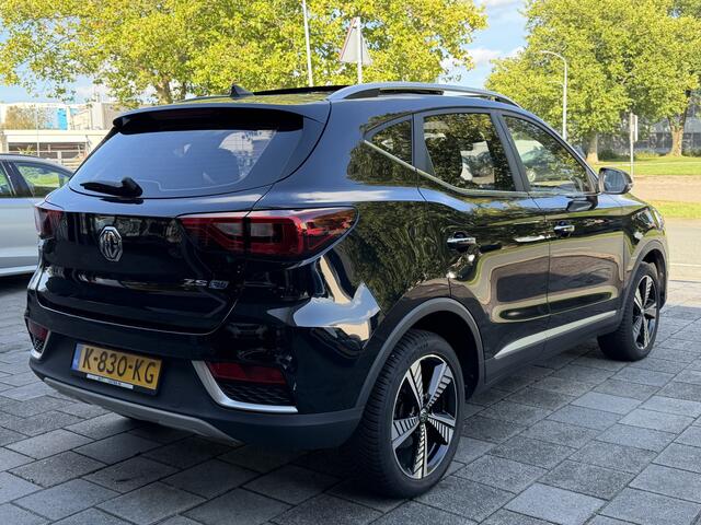 MG ZS MG BWJ 12-2020 | EV 150PK Luxury 45 kWh SOH 91,7% | LEER | PANO DAK | STOELVERW | NAVI | CLIMA | CARPLAY | PDC | AD CRUISE |