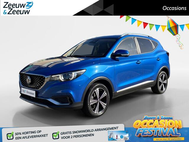 MG ZS MG EV Luxury 45 kWh | NL-AUTO | PANO | Trekhaak |12 MAANDEN BOVAG GARANTIE |