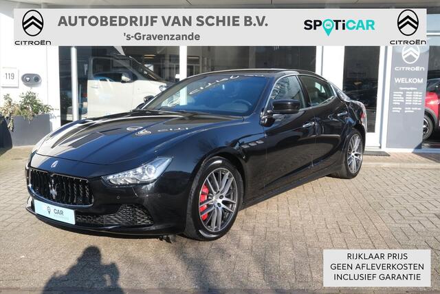 Maserati GHIBLI S Q4 Nero Ribelle 19" | Camera | Nieuwe remschijven