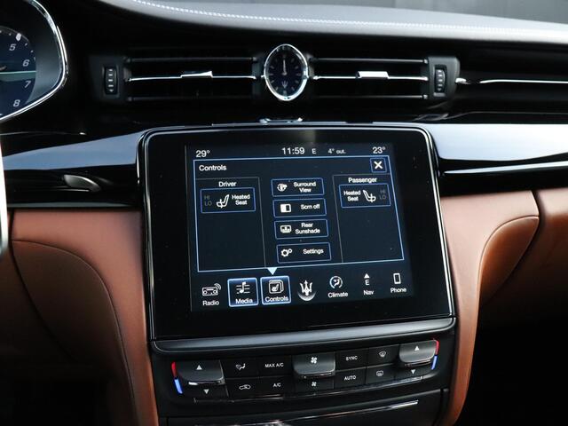 Maserati QUATTROPORTE 3.0 S Q4 | H&K | MEMORY | LEDER | 360° CAMERA | APPLE CARPLAY | CRUISE | STOELVERW. |