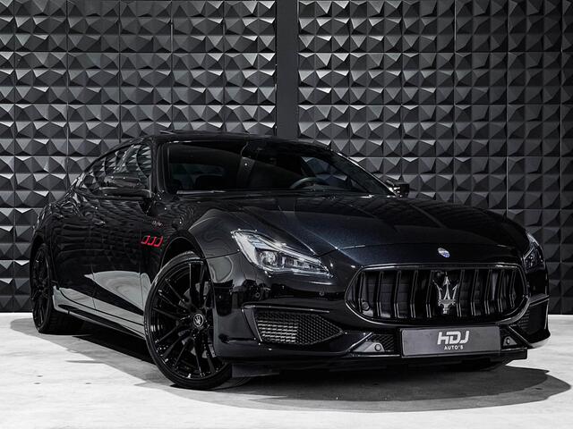 Maserati QUATTROPORTE 3.8 V8 Trofeo | Schuifdak | Harman Kardon | Side | 21"| Matrix | Dealeronderhouden | Memo | Alcantara Hemel|