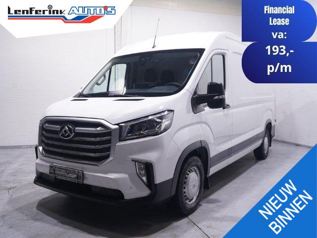 Maxus DELIVER 9 2.0 CiT 148 pk L3H2 Airco, Apple Carplay Camera achter, Cruise Control, Laadruimte Pakket, PDC V+A, 3-Zits