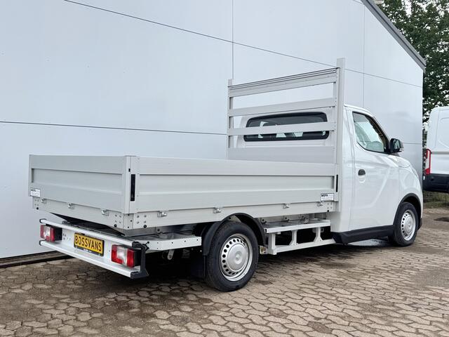 Maxus eDELIVER 3 50kWh 122PK Nieuw! Open Laadbak 327km WLTP 100% Elektrisch Airco Cruise Control Carplay Camera Pritsche Pickup Open Box