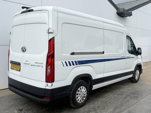 Maxus eDELIVER 9 72kWh 204PK Elektrisch 72kWh 280km WLTP L3H2 ACC Stoelverwarming Snelladen LED Carplay Parkeersensoren v+a Airco BPM Vrij