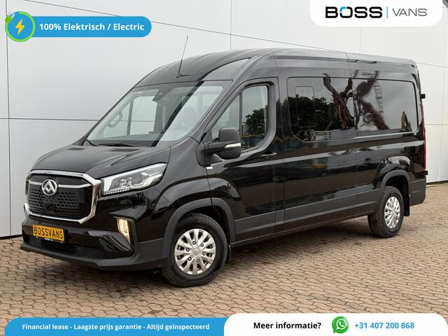 Maxus eDELIVER 9 77kWh 204PK Nieuw model! Dubbele Cabine 7 Stoelen 300km WLTP L3H2 Adaptieve Cruise LED Snelladen stoel+stuur verwarming Carplay Camera