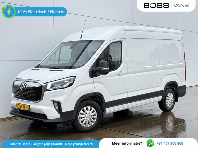Maxus eDELIVER 9 77kWh 204PK Nieuw model! L2H2 Glaspack/Camper 300km WLTP Snelladen LED Carplay Cruise control Camera Airco Parkeersensoren v+a