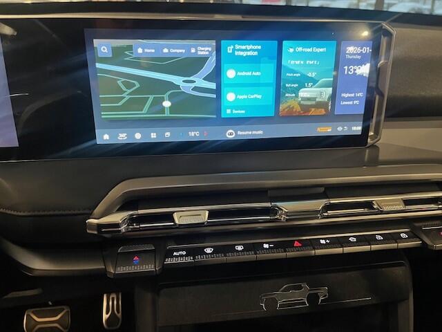 Maxus eTERRON 9 eTerron 9 102 kWh 4X4 VOLLEDIG ELECTRISCH 5 PERS 3500 KG TREKGEWICHT GARANTIE ¤ 69.500 EXCL Unieke EV 4X4 en 3500 TREKGEWICHT 480 km bereik mag in elke MILIEU ZONE ideale bedrijfsauto met unieke mogelijkheden DIRECT LEVERBAAR RIJKLAAR