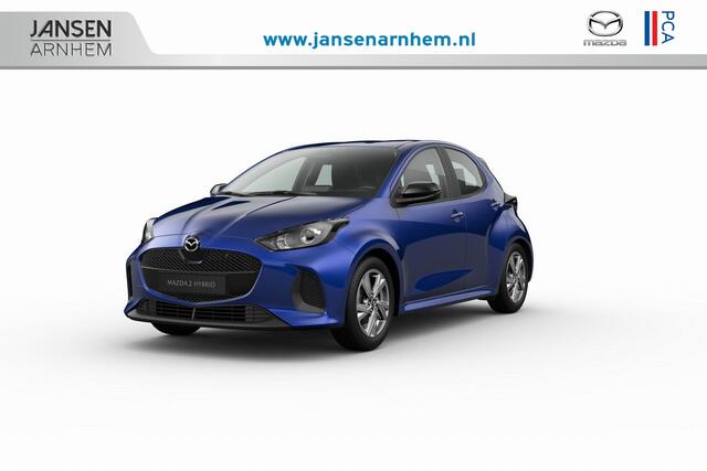 Mazda 2 Hybrid 116 1AT Exclusive-Line | 6 speakers | Achteruitrijcamera | Bandenspanningwaarschuwingssysteem