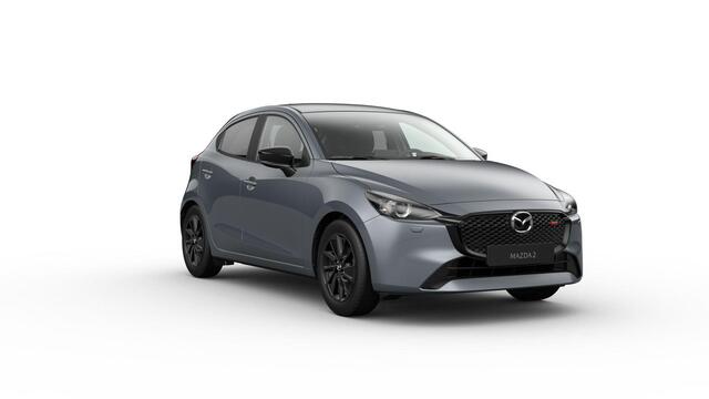 Mazda 2 e-Skyactiv G 90 6MT Homura | 16-inch lichtmetalen velgen, Black | 8-inch LCD touchscreen kleurenscherm | Achteruitrijcamera