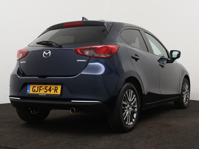 Mazda 2 1.5 Skyactiv-G Luxury Limited | Parkeersensoren | 360 Camera | Navigatie | Stoel en stuurwiel verwarmd | Dodehoek Ass. | LM velgen | Airco Aut. |