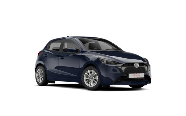 Mazda 2 e-Skyactiv G 90 6MT Exclusive-Line | 16-inch lichtmetalen velgen, Bright Silver | 8-inch LCD touchscreen kleurenscherm | Achteruitrijcamera
