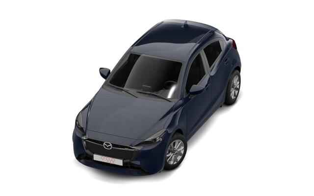 Mazda 2 e-Skyactiv G 90 6MT Exclusive-Line | 16-inch lichtmetalen velgen, Bright Silver | 8-inch LCD touchscreen kleurenscherm | Achteruitrijcamera
