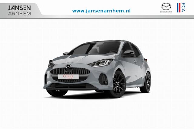 Mazda 2 Hybrid 116 1AT Exclusive-Line | 6 speakers | Achteruitrijcamera | Bandenspanningwaarschuwingssysteem