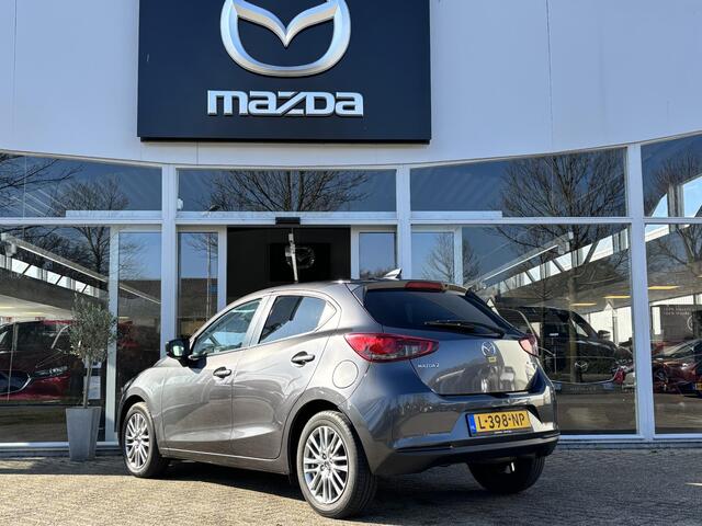Mazda 2 1.5 Skyactiv-G Style Selected 1e Eig., Dealerond., NL-Auto, Carplay/ Android Auto, Navigatie, A.Rijcamera, Airco, LM velgen, Zeer nette auto.