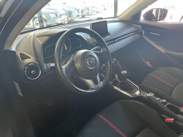 Mazda 2 1.5 Skyactiv-G GT-M Cruise, LKA, Navi, PDC, Airco, Stoelverwarming, HUD, LMV 16 Inch