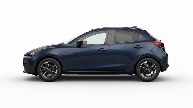 Mazda 2 Homura Aka | 8-inch LCD touchscreen kleurenscherm | Achteruitrijcamera | Automatisch dimmende binnenspiegel