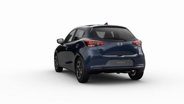 Mazda 2 Homura Aka | 8-inch LCD touchscreen kleurenscherm | Achteruitrijcamera | Automatisch dimmende binnenspiegel