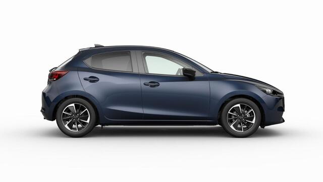 Mazda 2 Homura Aka | 8-inch LCD touchscreen kleurenscherm | Achteruitrijcamera | Automatisch dimmende binnenspiegel