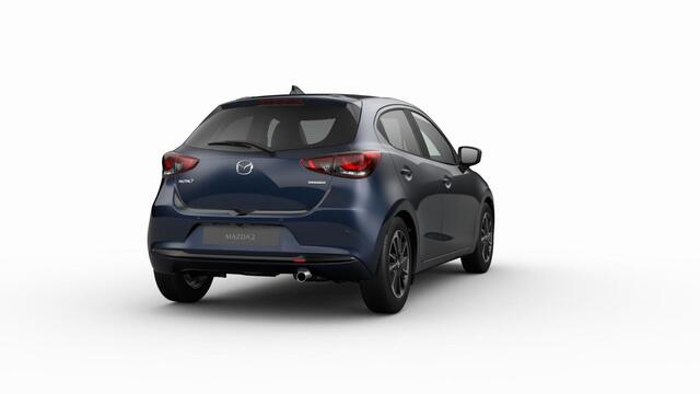 Mazda 2 Homura Aka | 8-inch LCD touchscreen kleurenscherm | Achteruitrijcamera | Automatisch dimmende binnenspiegel