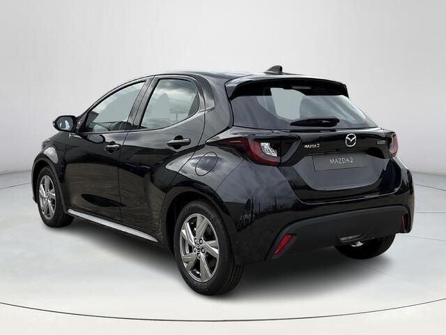 Mazda 2 Hybrid 1.5 Exclusive-line | Stoel/stuurverwarming | Grootlicht hulp | Climate controll | Parkeerhulp voor+achter | Achteruitrijcamera | Keyless start+entry |