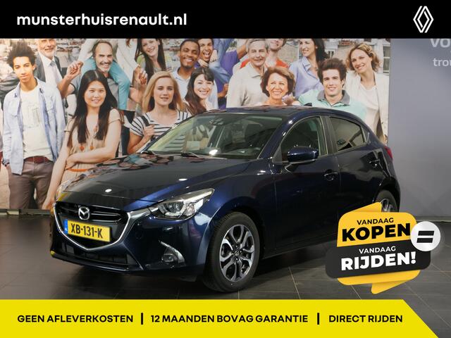 Mazda 2 1.5 Skyactiv-G GT-M *Trekhaak!* - Headup display, stoelverwarming, navi, DAB