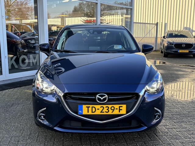 Mazda 2 1.5 Skyactiv-G GT-Luxury NL-Auto, Dealer Ondh. Automaat, Navigatie, Apple Carplay / Android Auto, A.Rij-camera, Parkeersensoren vóór, Stoelverwarming, Cruise Controle, Keyless.