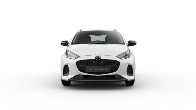 Mazda 2 Hybrid Prime-Line | 15-inch stalen velgen met wielcover, Silver | Achteruitrijcamera | Bandenspanningwaarschuwingssysteem