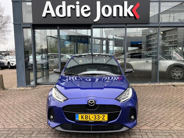 Mazda 2 Hybrid 1.5 Homura Plus AUTOMAAT | PANORAMA DAK | 17"LM VELGEN | ADAPTIVE CRUISE | HEAD-UP DISPLAY | UNIEKE KM STAND 3.905km | 6 JR. Fab. GARANTIE | MEEST LUXE UITVOERING |